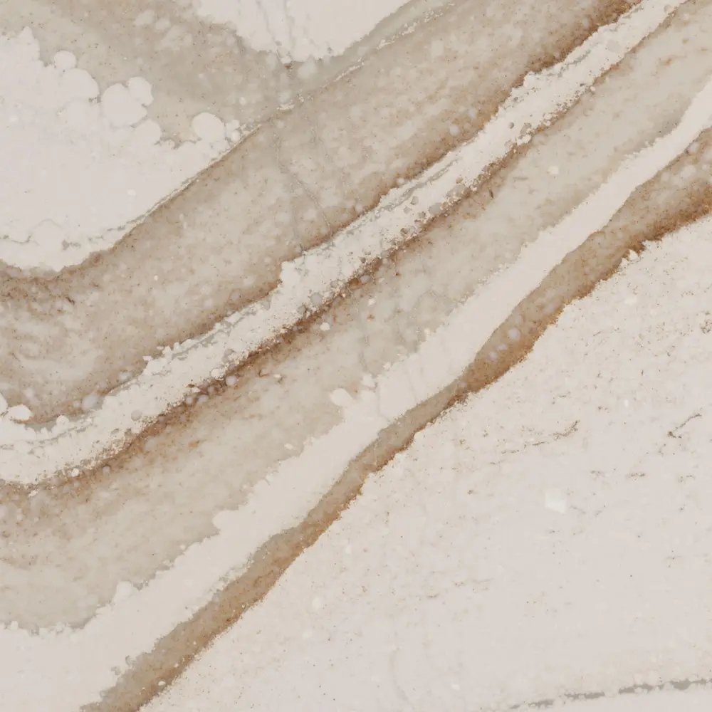 Brittanicca Gold Warm Quartz countertop surface