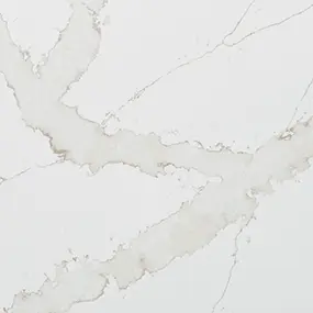 Calacatta Goa MSI quartz countertop sample