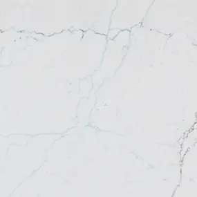 Calacatta Miraggio SeaGlass MSI quartz countertop sample