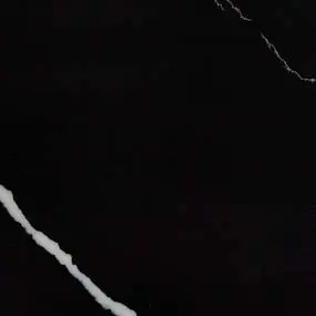 Marquina Midnight MSI quartz countertop sample