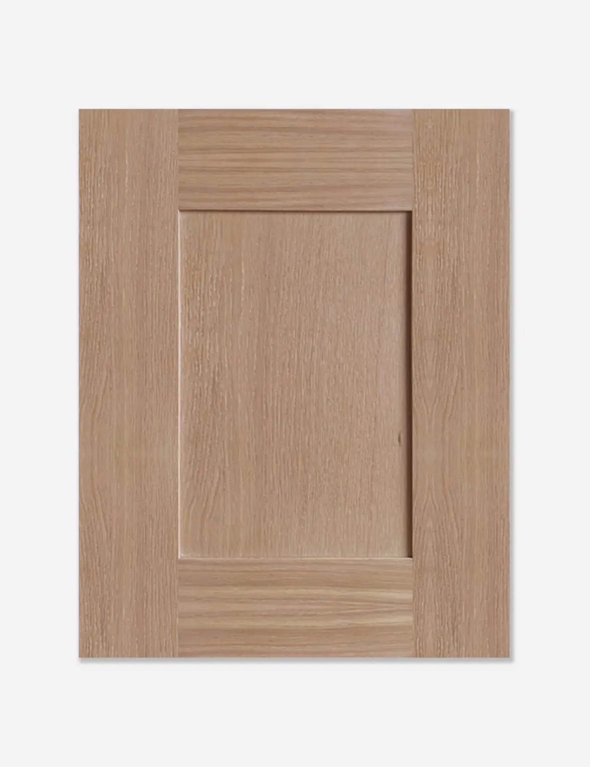 Tribeca Hudson White Rift Oak Cabinets