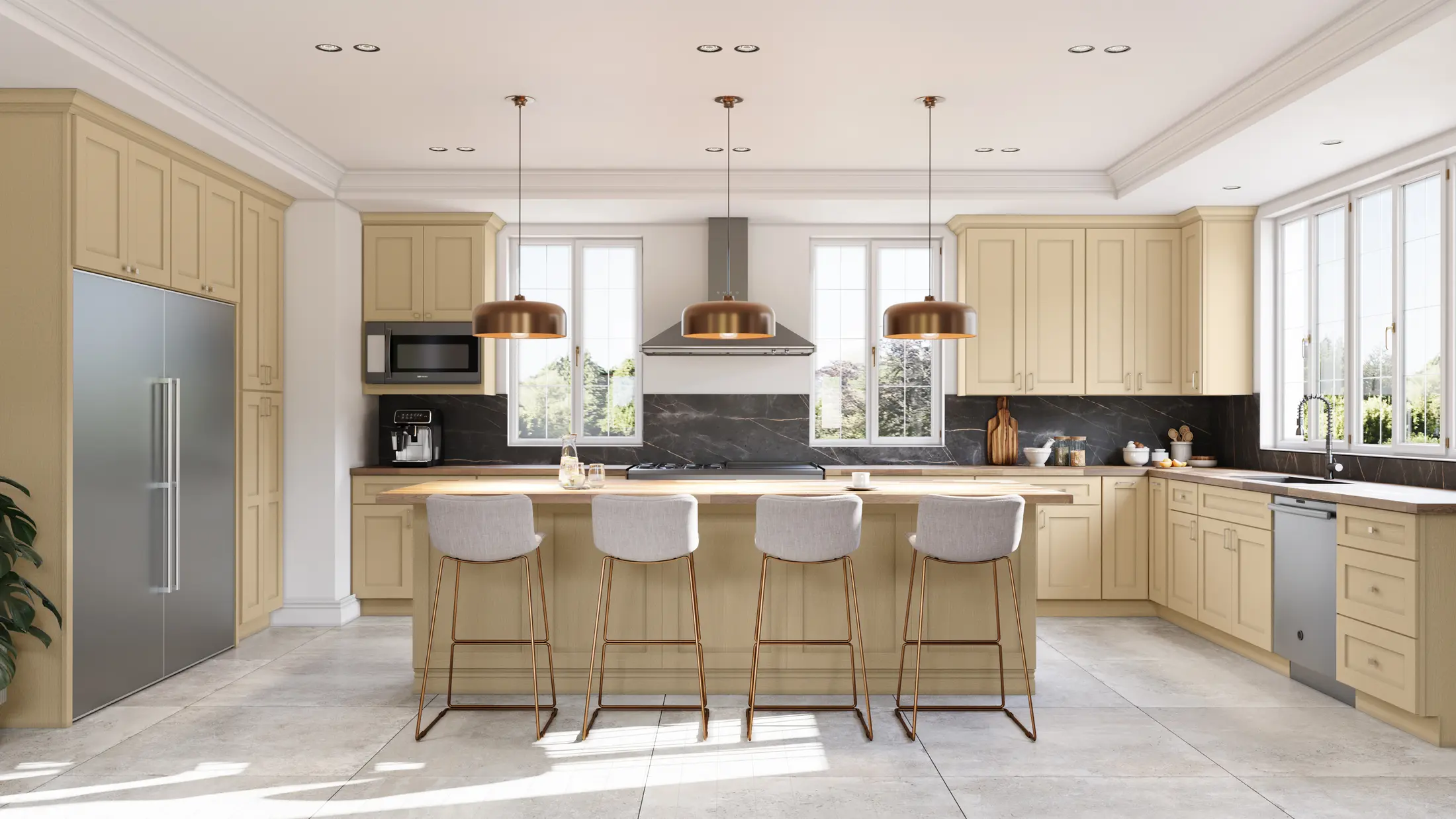 Cabinet and kitchen design inspiration for Hanover County projects