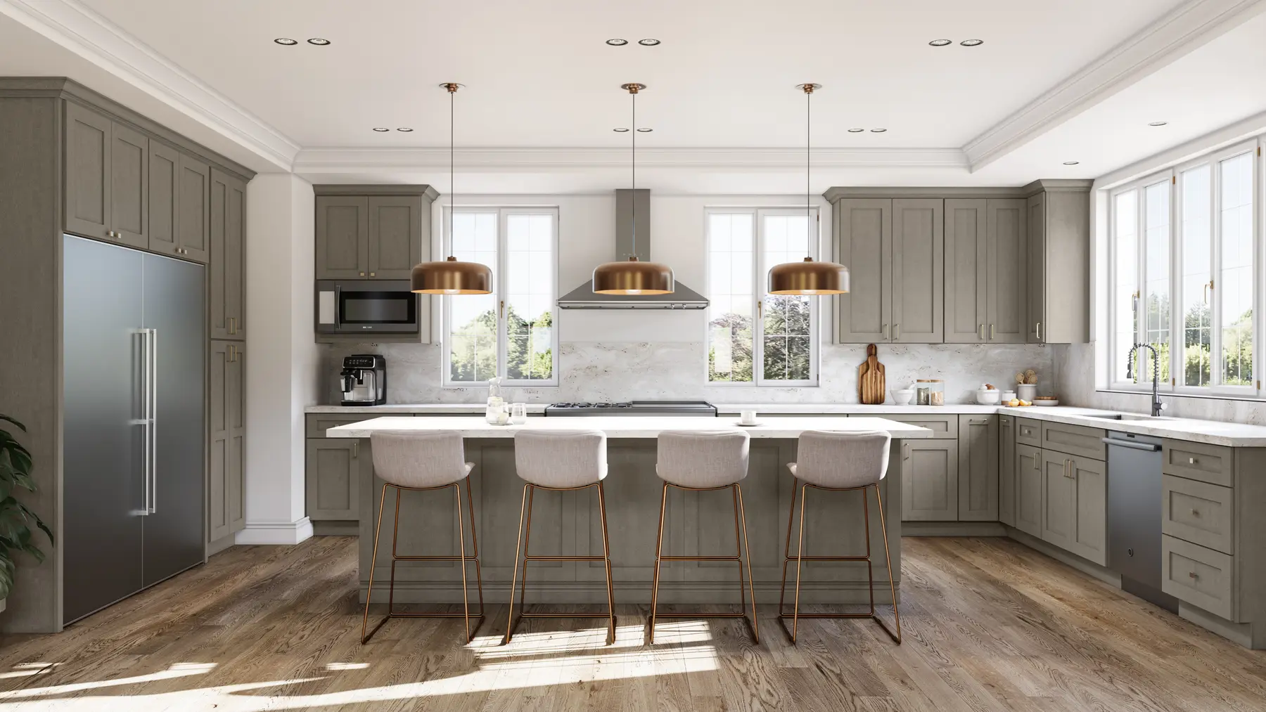 Cabinet and kitchen design inspiration for Ashland projects