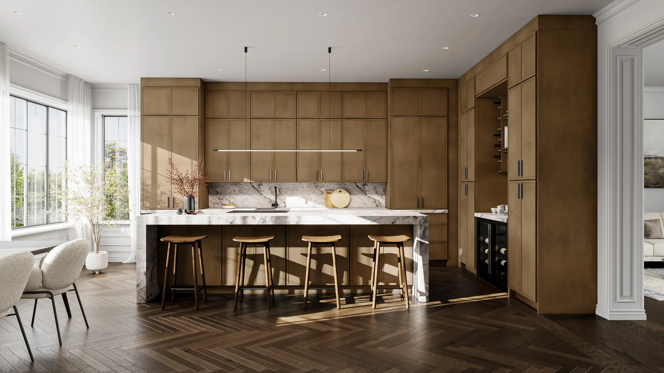 Cabinet and kitchen design inspiration for Hanover County projects