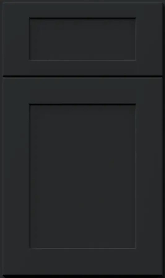 galaxy Pitch Black cabinet door sample