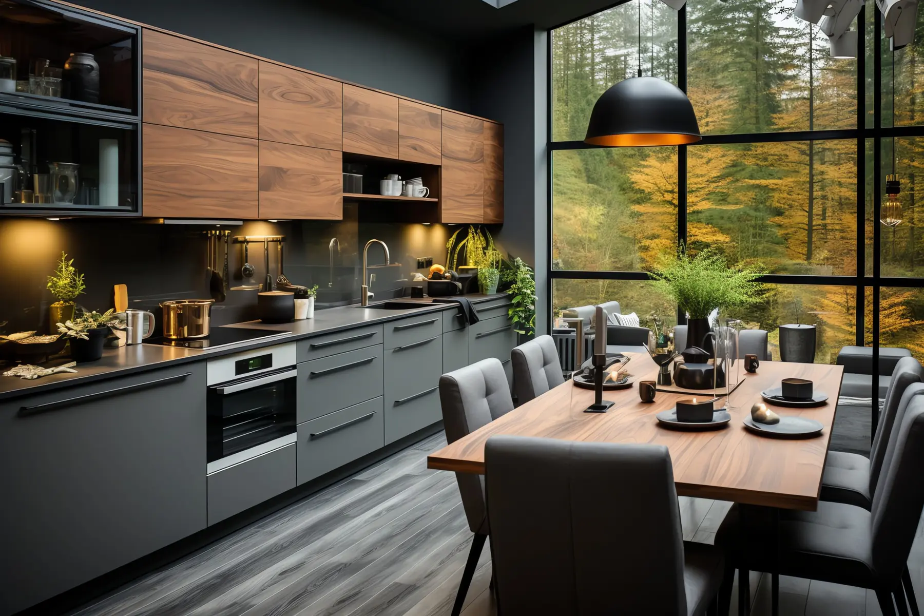 Cabinet package for a new residential project